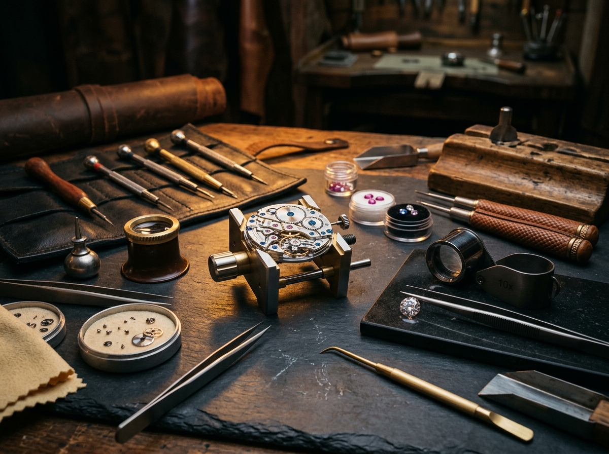 Horological Examination and Gemological Certification Atelier